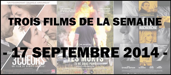 Trois films de la semaine