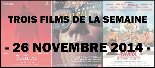 Trois films de la semaine