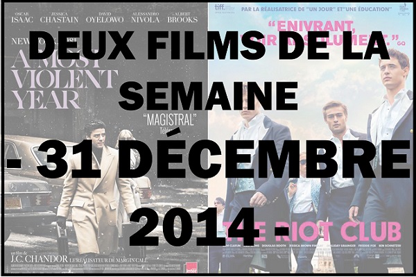Trois films de la semaine