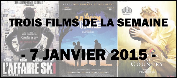 Trois films de la semaine