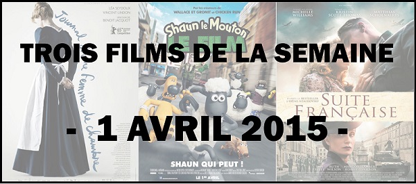 Trois films de la semaine