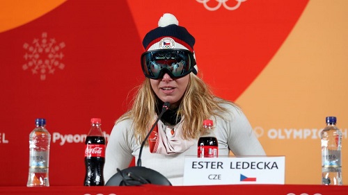 Ledecka et ses lunettes
